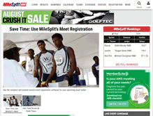 Tablet Screenshot of nm.milesplit.com