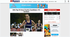 Desktop Screenshot of nc.milesplit.com