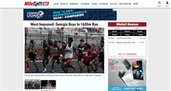 Desktop Screenshot of ga.milesplit.com