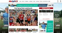 Desktop Screenshot of in.milesplit.com