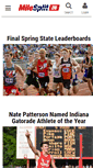 Mobile Screenshot of in.milesplit.com