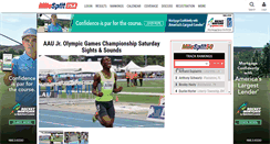 Desktop Screenshot of milesplit.com