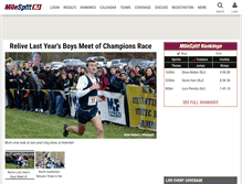 Tablet Screenshot of nj.milesplit.com