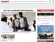 Tablet Screenshot of ok.milesplit.com